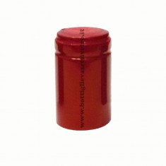 Capsula termoretraibile D.34mm Rosso Lucido 100pz
