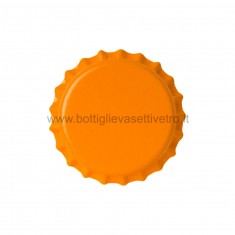 Tappi corona  d. 26mm Colore arancio  200pz