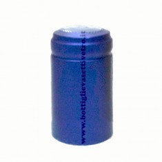 Capsula termoretraibile D.34mm Blu Opaco 100pz