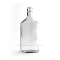 Bottiglia Tascabile 200ml  Tv 28 Bianco Trasparente