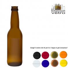 Bottiglie birra longneck 330ml tc26 30pz