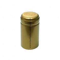 Capsula termoretraibile D.34mm Oro lucido 100pz